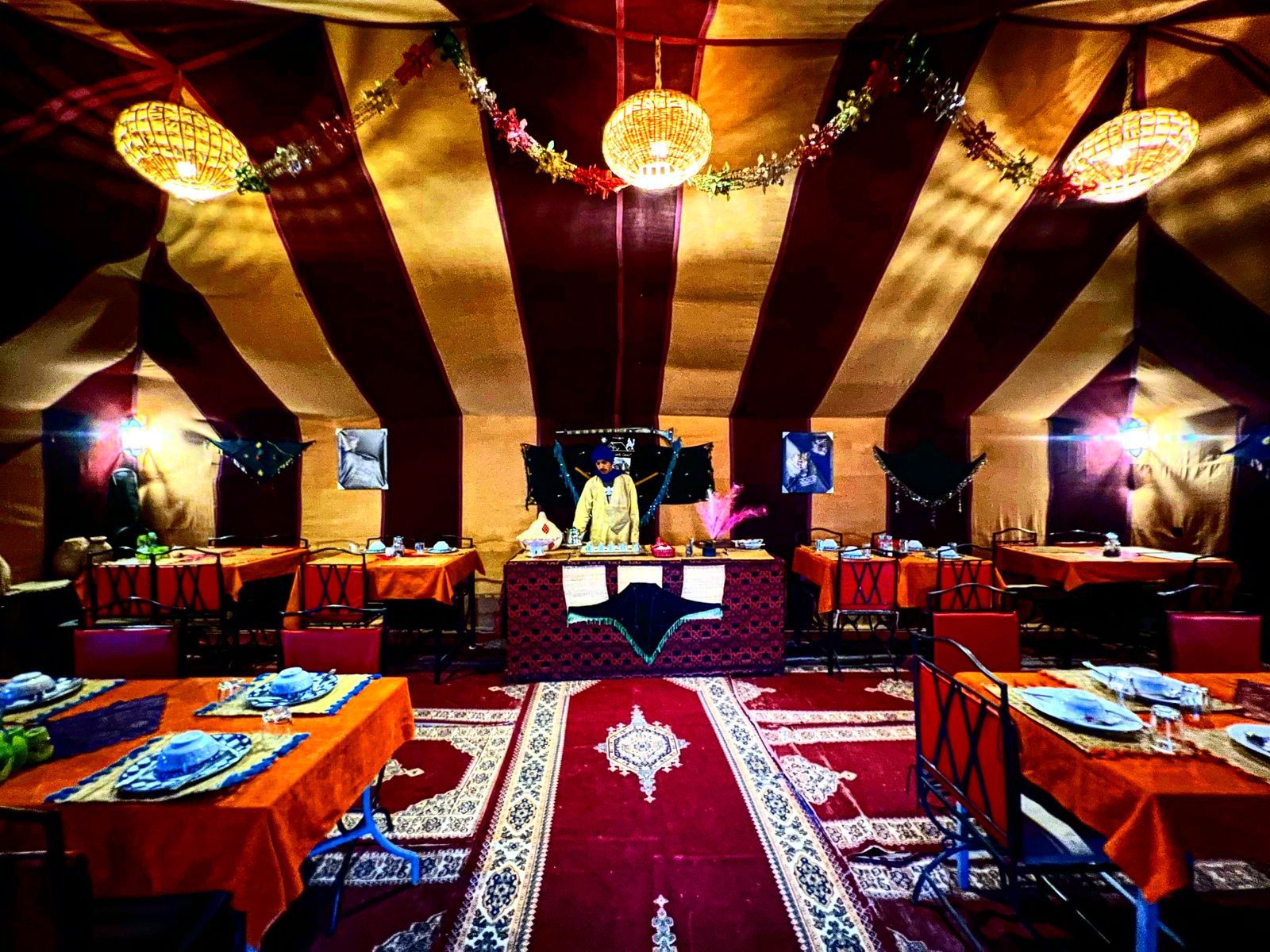 dunas de Erg Chebbi cerca del campamento de Merzouga
